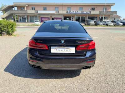 BMW Serie 5 550d BMW 5 series M 550 d M Sport #11010 Blu/Azzurro usata Rottofreno