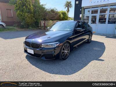 BMW Serie 5 550d BMW 5 series M 550 d M Sport #11010 Blu/Azzurro usata Rottofreno