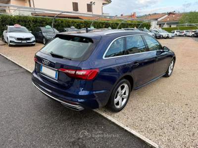 Audi A4 Avant 40 TDI S tronic Business Advanced Blu/Azzurro usata SAN PIETRO IN CARIANO