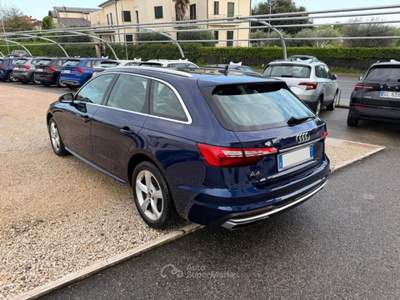Audi A4 Avant 40 TDI S tronic Business Advanced Blu/Azzurro usata SAN PIETRO IN CARIANO