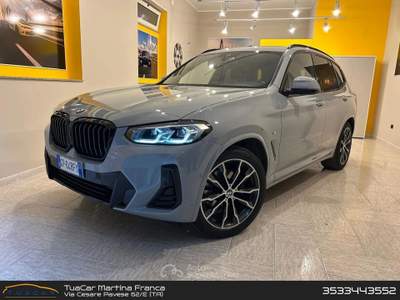BMW X3 BMW X3 20 d MHEV M Sport #7428 Grigio usata Martina Franca