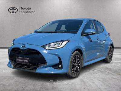 Toyota Yaris 1.5 Hybrid 5 porte Trend Blu/Azzurro usata Sassari