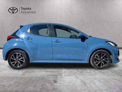 Toyota Yaris 1.5 Hybrid 5 porte Trend Blu/Azzurro usata Sassari