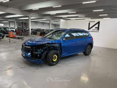 Skoda Kamiq 1.5 TSI ACT BLACK DOTS Blu/Azzurro usata Megliadino San Vitale