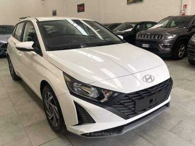 Hyundai i20 i20 III 2023 1.2 Gpl Connectline Led Pack 78cv mt Bianco usata Gorgonzola
