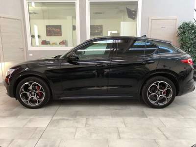 Alfa Romeo Stelvio 2.2 t Veloce Q4 210cv auto *PREZZO REALE* IVA DED Nero usata Gorgonzola