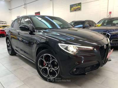 Alfa Romeo Stelvio 2.2 t Veloce Q4 210cv auto *PREZZO REALE* IVA DED Nero usata Gorgonzola