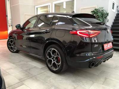 Alfa Romeo Stelvio 2.2 t Veloce Q4 210cv auto *PREZZO REALE* IVA DED Nero usata Gorgonzola