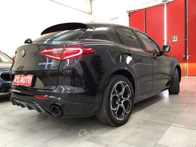 Alfa Romeo Stelvio 2.2 t Veloce Q4 210cv auto *PREZZO REALE* IVA DED Nero usata Gorgonzola