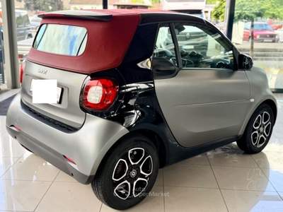 Smart ForTwo Smart ForTwo cabrio all *Prime+PELLE+clima automatico+MATT GREY* Grigio usata Roma
