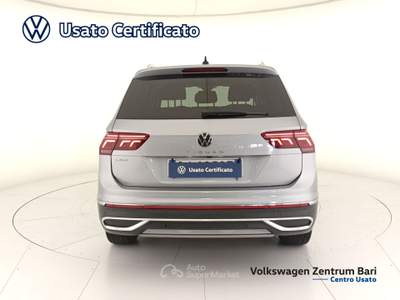 Volkswagen Tiguan allspace 2.0 tdi elegance 150cv dsg Argento usata Bari