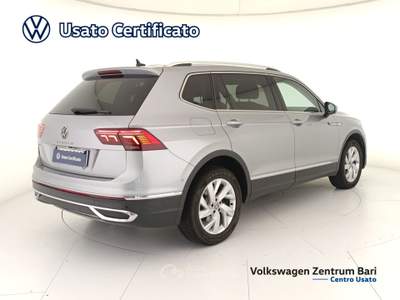 Volkswagen Tiguan allspace 2.0 tdi elegance 150cv dsg Argento usata Bari