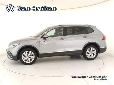 Volkswagen Tiguan allspace 2.0 tdi elegance 150cv dsg Argento usata Bari