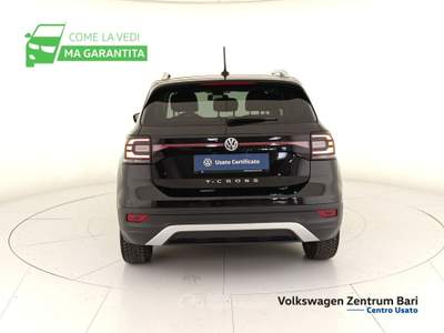 Volkswagen T-Cross 1.0 tsi advanced 115cv dsg Nero usata Bari