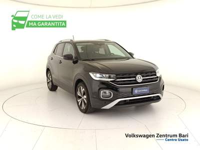 Volkswagen T-Cross 1.0 tsi advanced 115cv dsg Nero usata Bari