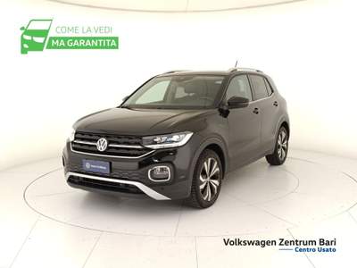 Volkswagen T-Cross 1.0 tsi advanced 115cv dsg Nero usata Bari