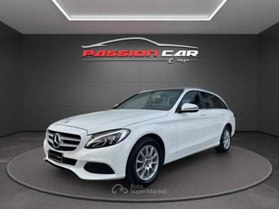 Mercedes-Benz Classe C 180 d (bt) Business auto Bianco usata Ceprano