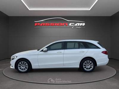 Mercedes-Benz Classe C 180 d (bt) Business auto Bianco usata Ceprano
