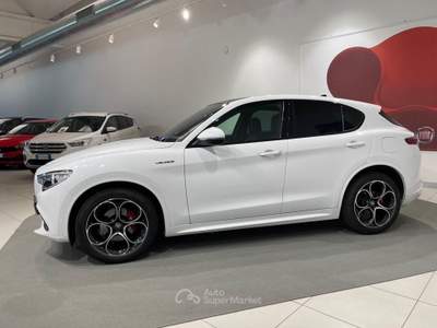 Alfa Romeo Stelvio 2.2 Turbo Veloce Q4 AT8 Bianco usata Montagna in Valtellina