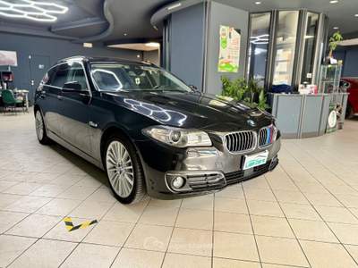 BMW Serie 5 530d Futura d Touring xdrive Luxury auto E6 Nero usata Trento