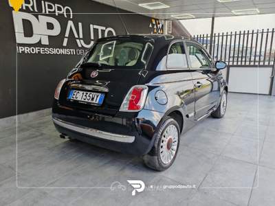 Fiat 500 1.2 Lounge 69cv Nero usata San Michele all'Adige