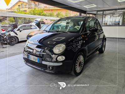 Fiat 500 1.2 Lounge 69cv Nero usata San Michele all'Adige