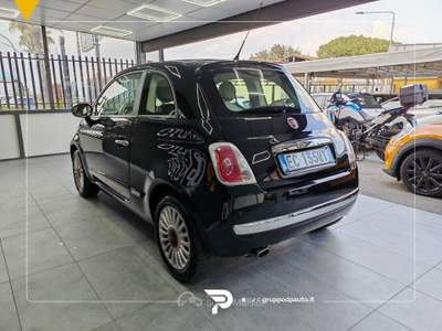 Fiat 500 1.2 Lounge 69cv Nero usata San Michele all'Adige