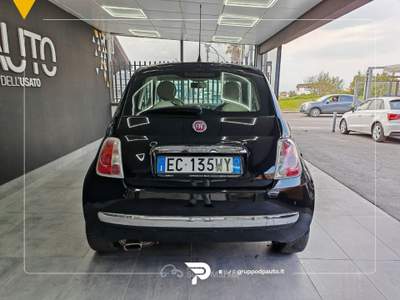 Fiat 500 1.2 Lounge 69cv Nero usata San Michele all'Adige