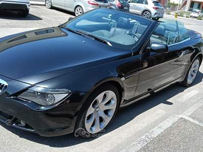 BMW Serie 6 645Ci BMW 645ci cabrio del 2004 iscritta ASI Nero usata Arezzo