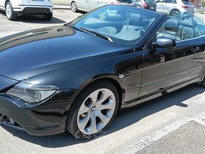 BMW Serie 6 645Ci BMW 645ci cabrio del 2004 iscritta ASI Nero usata Arezzo