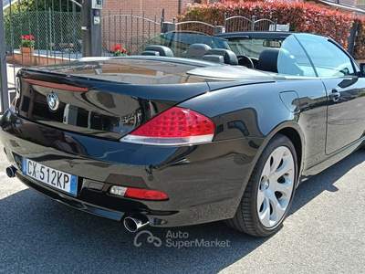 BMW Serie 6 645Ci BMW 645ci cabrio del 2004 iscritta ASI Nero usata Arezzo