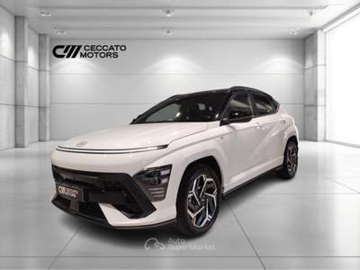 Hyundai Kona 1.6 GDi HEV N Line Tech Pack 2WD DCT Bianco usata Padova