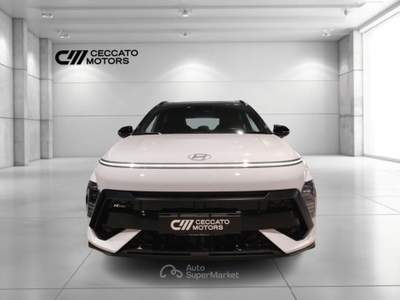 Hyundai Kona 1.6 GDi HEV N Line Tech Pack 2WD DCT Bianco usata Padova