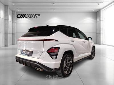 Hyundai Kona 1.6 GDi HEV N Line Tech Pack 2WD DCT Bianco usata Padova