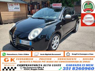 Alfa Romeo MiTo OK NEOPATENTATI, GARANZIA L.12 MESI, DISTRIBUZIONE APPENA FATTA Nero usata Reggio nell'Emilia