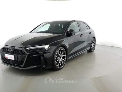 Audi A3  - rs3 sportback 2.5 tfsi launch edition rhombus quattro s-tronic Nero usata Milano