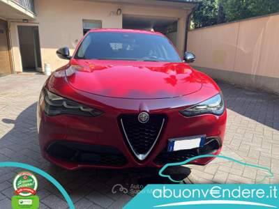 Alfa Romeo Stelvio 2.2 Turbodiesel 160 CV AT8 RWD Super Rosso usata Corbetta