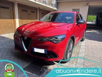 Alfa Romeo Stelvio 2.2 Turbodiesel 160 CV AT8 RWD Super Rosso usata Corbetta