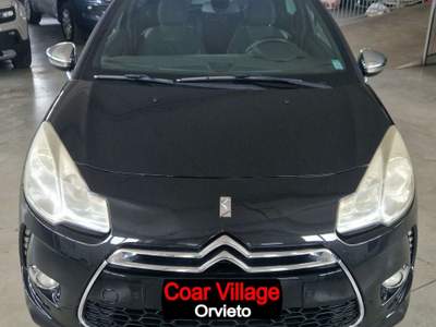 DS Automobiles DS 3 DS3 1.6 THP SPORT CHIC 3P Nero usata Orvieto