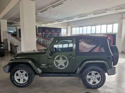 Jeep Wrangler 2.8 CRD Autm Sahara 3p 4x4 Verde usata Orvieto