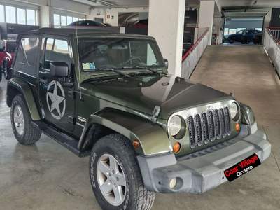 Jeep Wrangler 2.8 CRD Autm Sahara 3p 4x4 Verde usata Orvieto