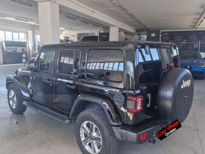 Jeep Wrangler Wrangler Unlimited 2.0 turbo Sahara auto Nero usata Orvieto