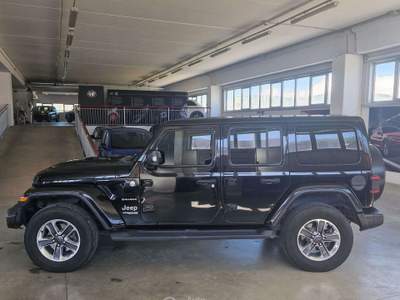 Jeep Wrangler Wrangler Unlimited 2.0 turbo Sahara auto Nero usata Orvieto