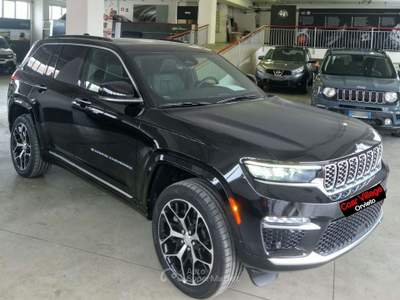 Jeep Grand Cherokee Grand Cherokee 2.0 atx phev Summit Reserve 4xe auto Nero usata Orvieto