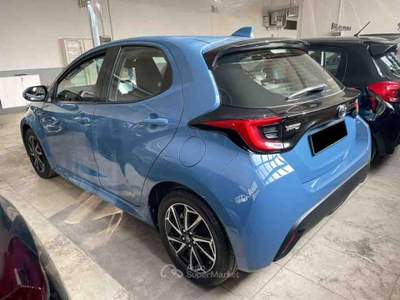 Toyota Yaris 1.5 Hybrid 5 porte Trend Blu/Azzurro usata Pianezza