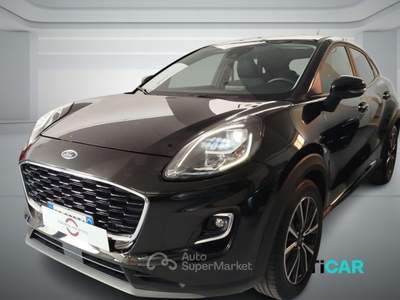 Ford Puma 1.0 EcoBoost Hybrid 125 CV S&S aut. Titanium Nero usata BOLOGNA