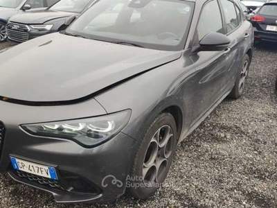 Alfa Romeo Stelvio Stelvio 2.2 t Sprint rwd 160cv auto tg: GP417FV Nero usata Basiliano