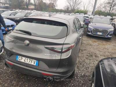 Alfa Romeo Stelvio Stelvio 2.2 t Sprint rwd 160cv auto tg: GP417FV Nero usata Basiliano