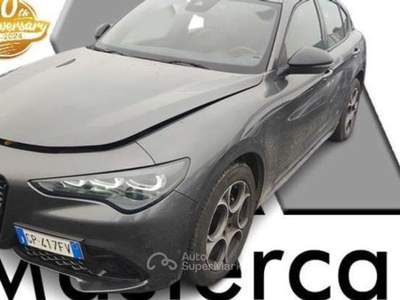 Alfa Romeo Stelvio Stelvio 2.2 t Sprint rwd 160cv auto tg: GP417FV Nero usata Basiliano