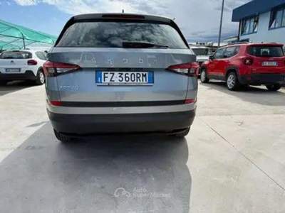 Skoda Kodiaq 2.0 tdi 7 POSTI Executive dsg - FZ360RM Argento usata Basiliano